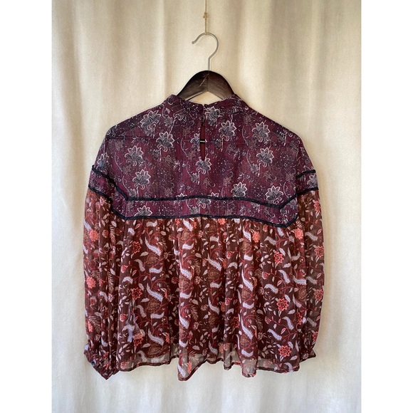 Zara Boho Cropped Blouse - Picture 4 of 6